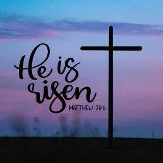 Jesus is risen wallpaper