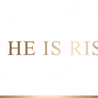 Jesus is risen wallpaper