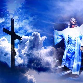 Jesus is risen wallpaper