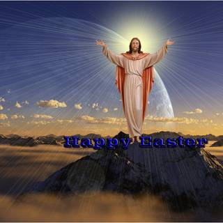 Jesus is risen wallpaper