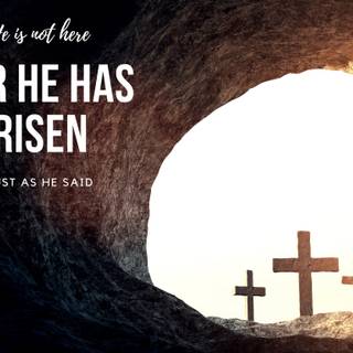 Jesus is risen wallpaper