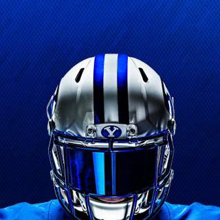 Blue football wallpaper