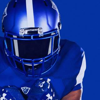 Blue football wallpaper