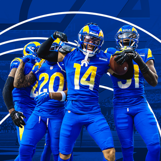 Blue football wallpaper