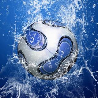 Blue football wallpaper