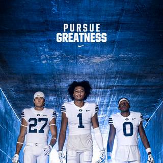 Blue football wallpaper