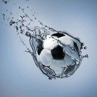 Blue football wallpaper