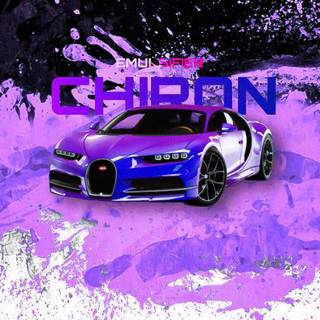 Purple Bugatti wallpaper