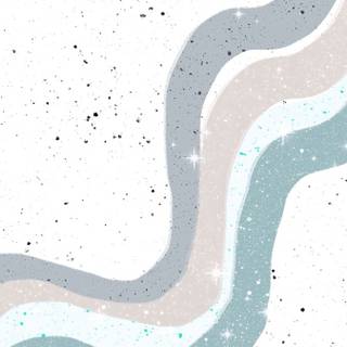 Dusty blue wallpaper