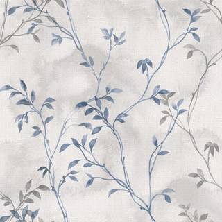 Dusty blue wallpaper