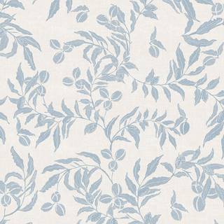 Dusty blue wallpaper