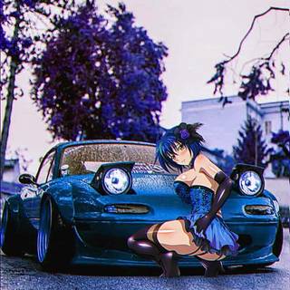 JDM anime phone wallpaper