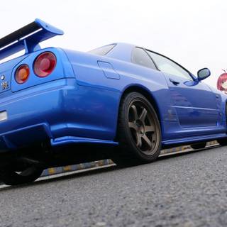 4k anime car wallpaper