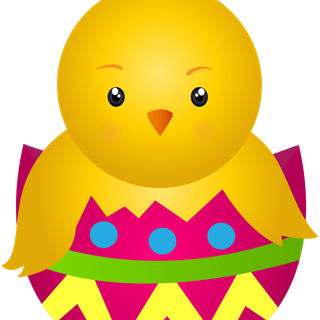 Happy Easter chickens wallpaper