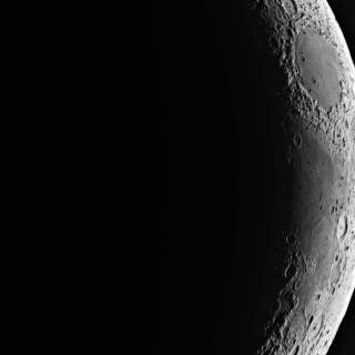 Waxing gibbous moon wallpaper