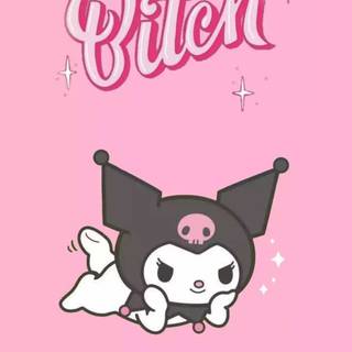 Hello Kitty and Kuromi wallpaper