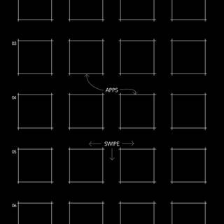 Black shelf wallpaper