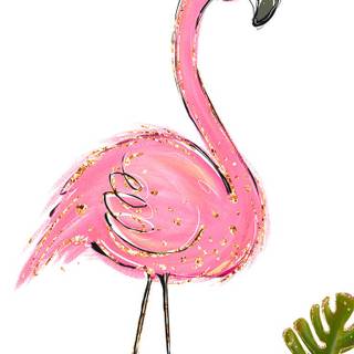 Hot pink summer wallpaper