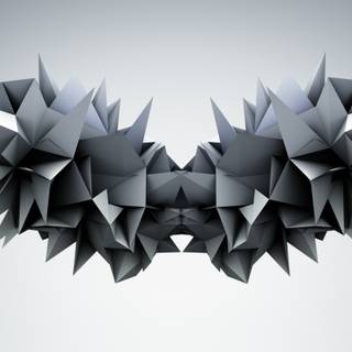 Origami 3D wallpaper
