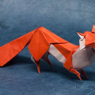 Origami 3D wallpaper