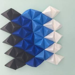 Origami 3D wallpaper