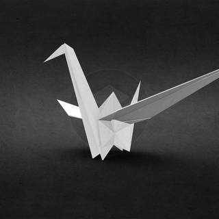 Origami 3D wallpaper