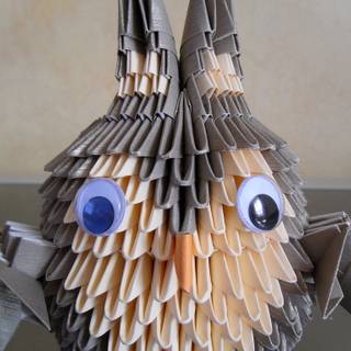 Origami 3D wallpaper