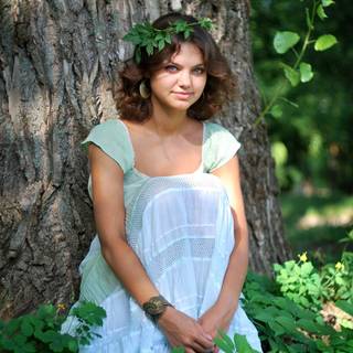 Spring nature elf wallpaper