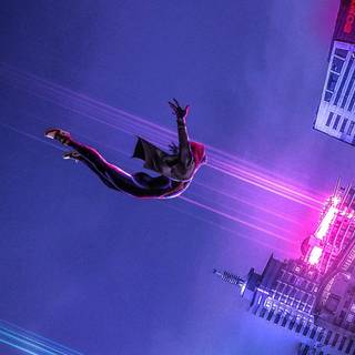 Purple Spider-Man wallpaper