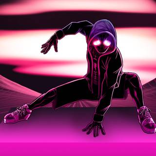 Purple Spider-Man wallpaper