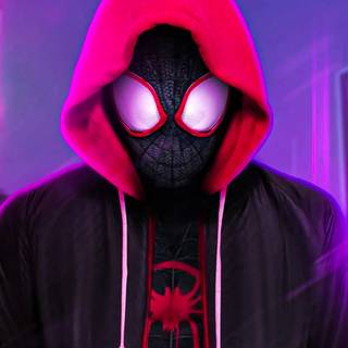 Purple Spider-Man wallpaper