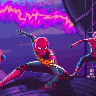 Purple Spider-Man wallpaper