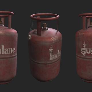 Gas cylinder wallpaper