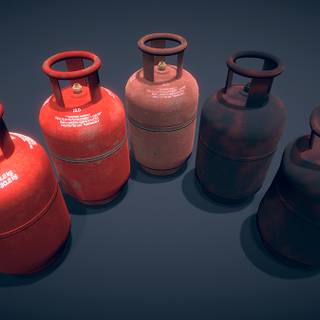 Gas cylinder wallpaper