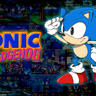 Old Sonic wallpaper