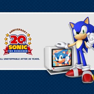 Old Sonic wallpaper