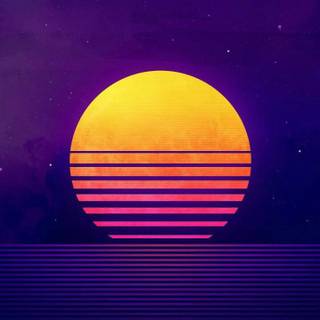 Sunrise art wallpaper