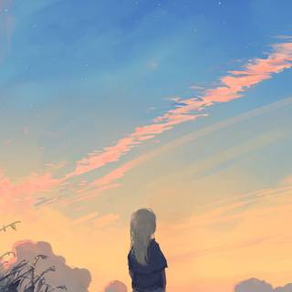 Sunrise art wallpaper