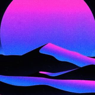 Sunrise art wallpaper