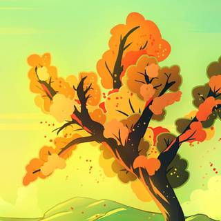 Sunrise art wallpaper