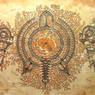 Brain and heart wallpaper