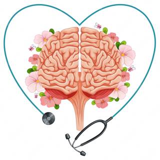 Brain and heart wallpaper