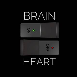 Brain and heart wallpaper