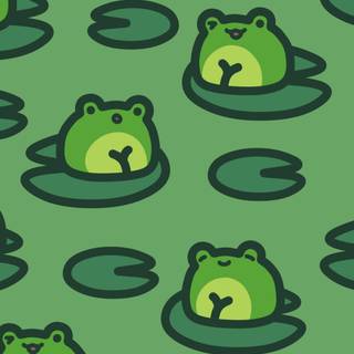 Cute green wallpaper