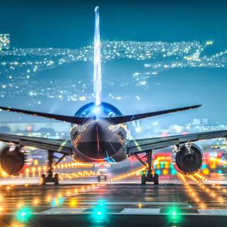 Airport terminal wallpaper