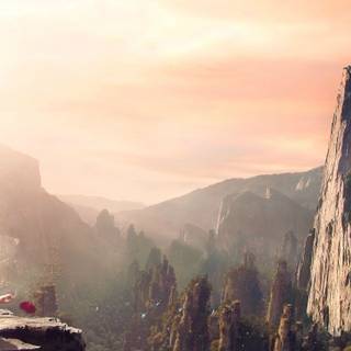 Sunrise art wallpaper