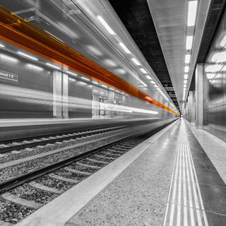 Airport terminal wallpaper