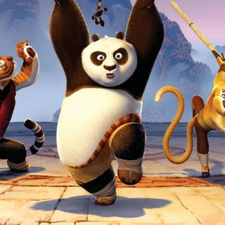 Kung Fu Panda PC wallpaper