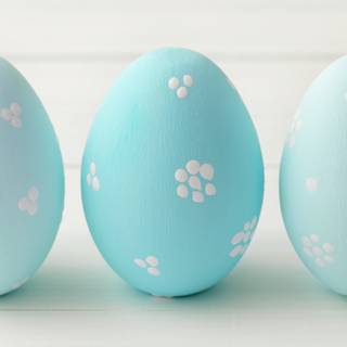 Easter light blue wallpaper