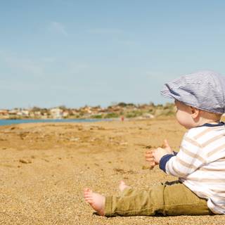 Beach summer vintage wallpaper